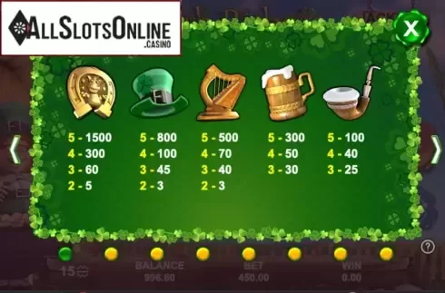 Irish Riches . Irish Riches (888 Gaming) from 888 Gaming