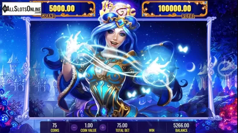 Animation screen. It's Magic: Lilly from IGT
