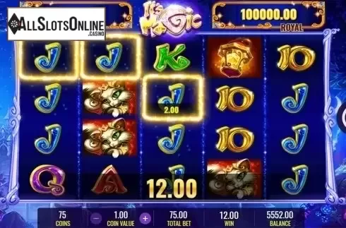 Win screen. It's Magic: Lilly from IGT