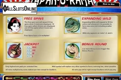 Screen3. Japanorama from Rival Gaming
