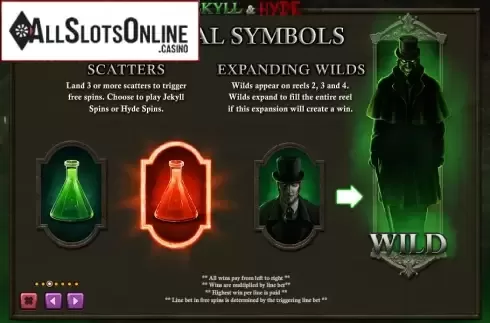 Screen5. Jekyll and Hyde (Playtech) from Playtech