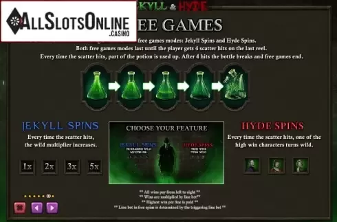 Screen8. Jekyll and Hyde (Playtech) from Playtech