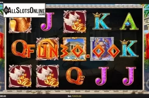 Win Screen 2. Jewel of Athena from 1X2gaming