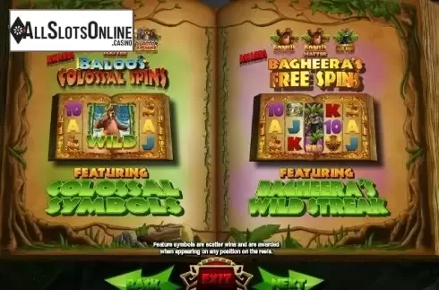 Paytable 3. Jungle Jackpots from Blueprint