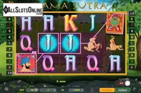 Win Screen 4. Kamasutra from Five Men Games