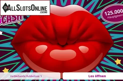 Game screen. Kiss & Cash from Gluck Games