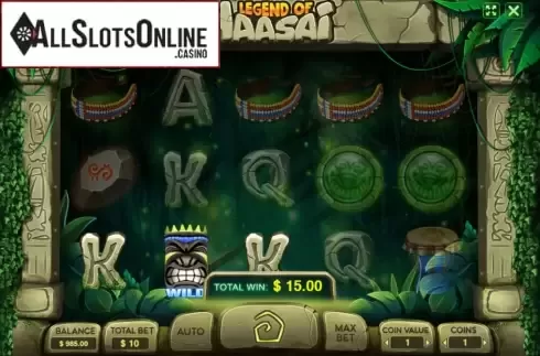 Win Screen 1. Legend Of Maasai from Charismatic