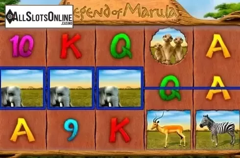 Screen4. Legend of Marula from Merkur
