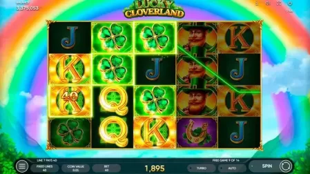 Lucky Cloverland slot screenshot 4
