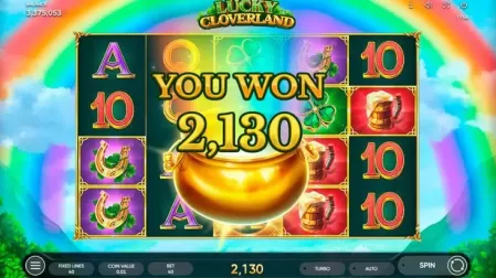 Lucky Cloverland slot screenshot 9