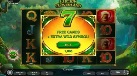 Lucky Cloverland slot screenshot 7