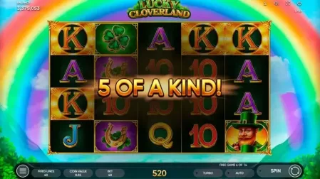 Lucky Cloverland slot screenshot 5