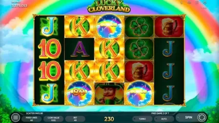 Lucky Cloverland slot screenshot 6