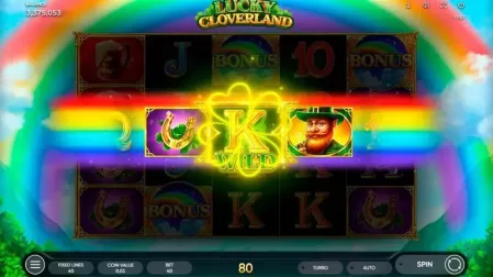 Lucky Cloverland slot screenshot 8