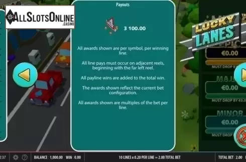 Features 1. Lucky Lanes from Red7