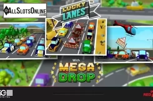 Start Screen. Lucky Lanes from Red7