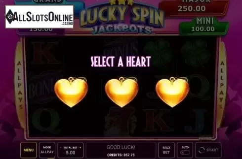 Bonus Game. Lucky Spin Jackpots from Greentube