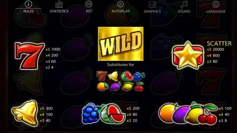 Lucky Streak 1 slot screenshot 4