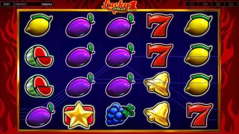 Lucky Streak 1 slot screenshot 2