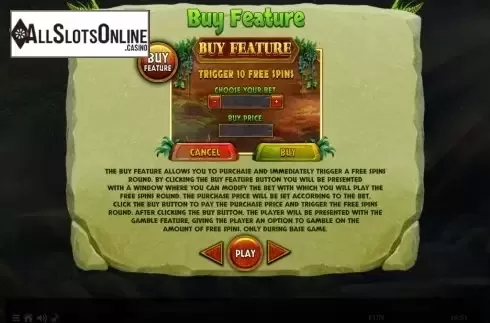 Features. Magical Amazon from Spinomenal