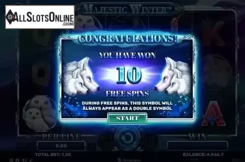 Free Spins Game screen 2