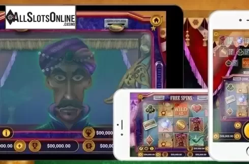 Game Workflow Mobil screen. Make a Wish from Vibra Gaming