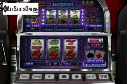 Win Screen 2. Mega Jackpot from Betsoft