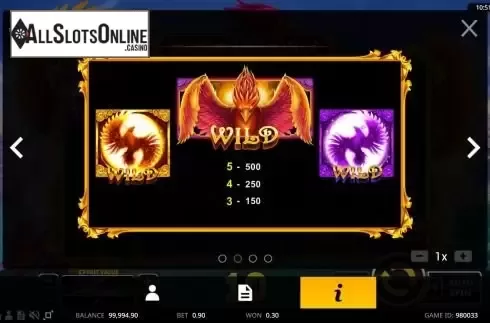 Wild pays screen