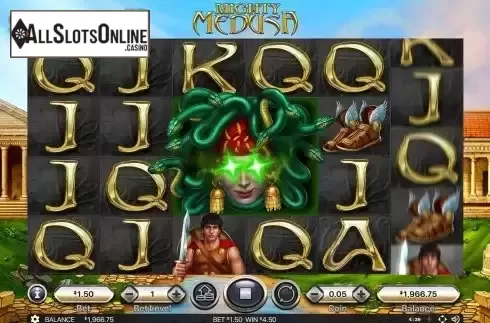 Free Spins Gameplay Screen