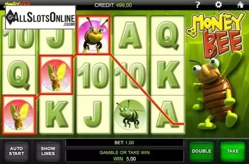 Screen 3. Money Bee from iGaming2go