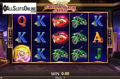 Start screen. Moneybags Man from JDB168