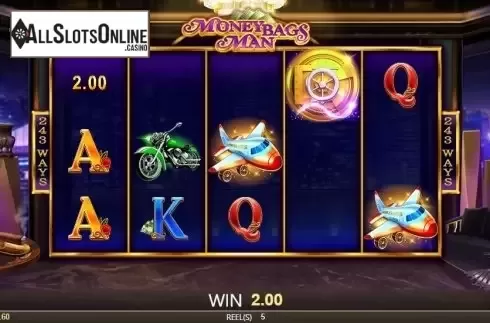 Win 2. Moneybags Man from JDB168
