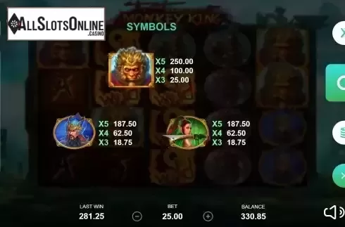Paytable 2