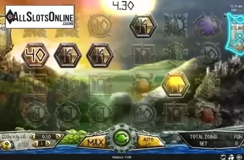 Win Screen. Mu vs. Atlantis from Espresso Games