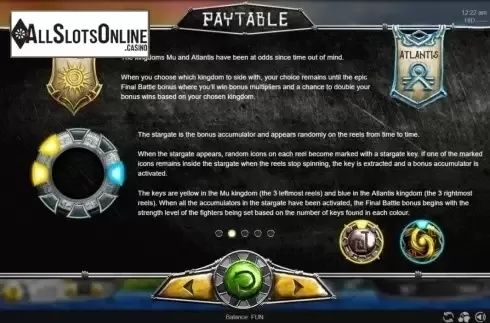 Features 1. Mu vs. Atlantis from Espresso Games