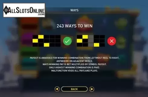 Paytable 2