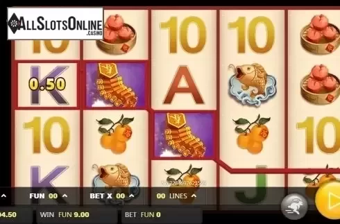 Win screen. New Year from JDB168