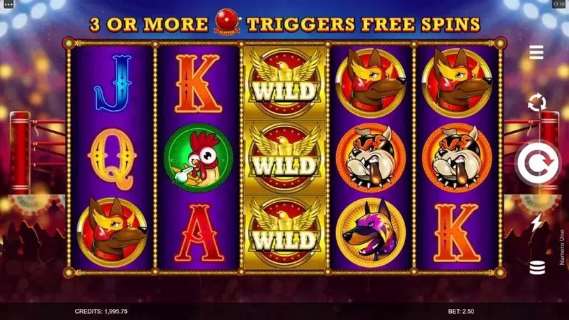 Numero Uno slot screenshot 1
