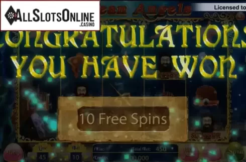 Win Screen 2. Ocean Angels from Probability Gaming