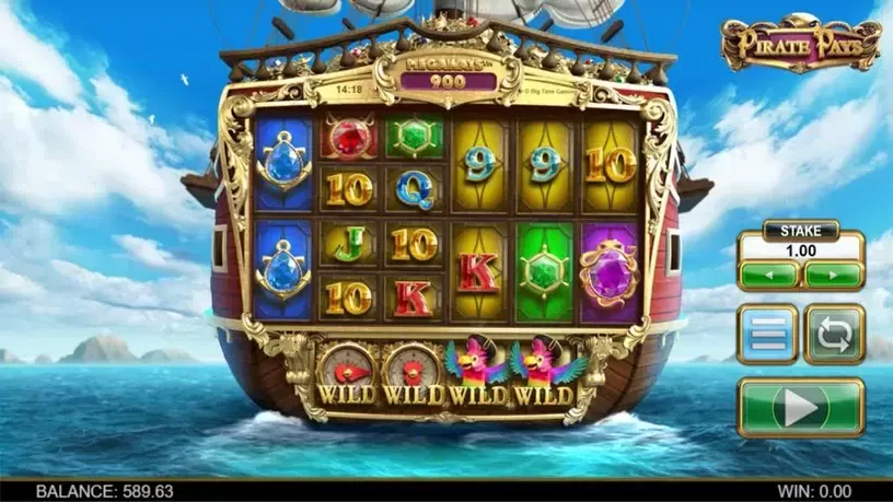 Pirate Pays Megaways slot screenshot 6