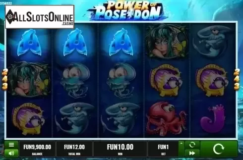 Win Screen. Power Of Poseidon from Platipus
