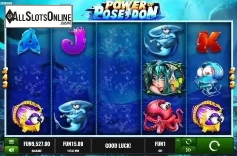 Reel Screen. Power Of Poseidon from Platipus