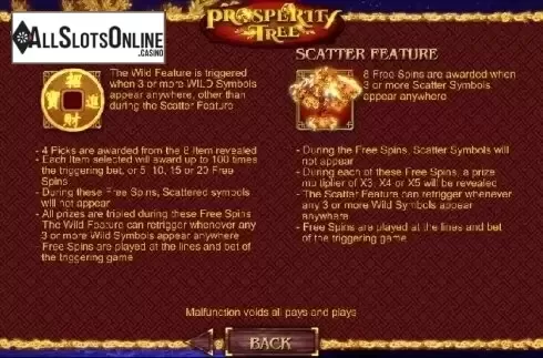 Features. Prosperity Tree from SimplePlay
