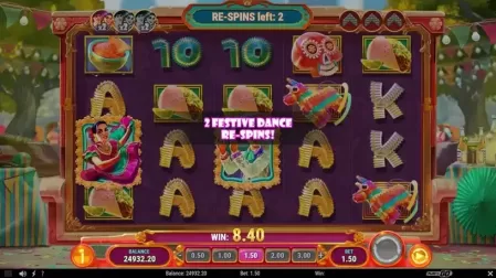 Puebla Parade slot screenshot 3