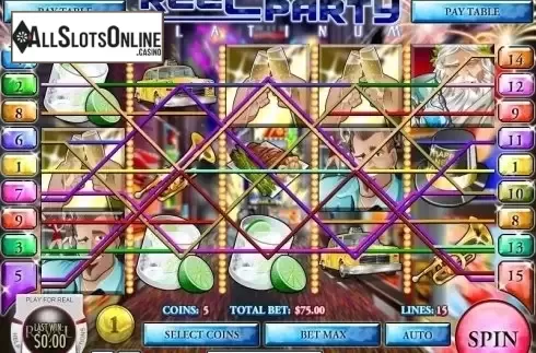 Screen4. Reel Party Platinum from Rival Gaming