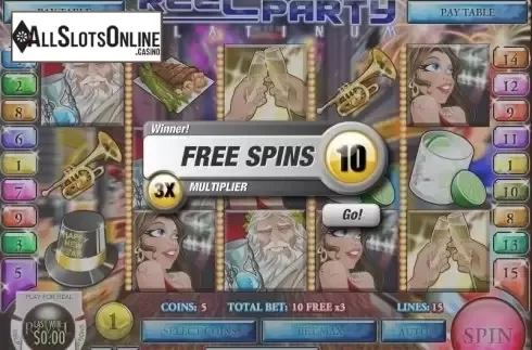 Screen6. Reel Party Platinum from Rival Gaming