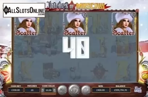 Win Screen 2. Riches of Moscow from ReelNRG