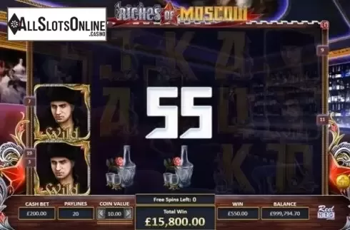 Free Spins 4. Riches of Moscow from ReelNRG