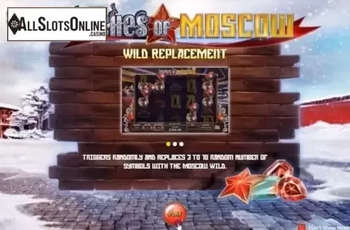 Start Screen. Riches of Moscow from ReelNRG