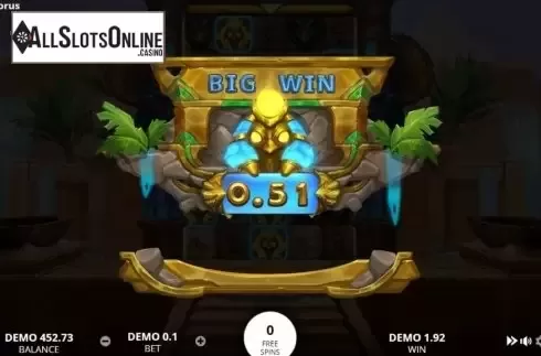 Big Win. Rise Of Horus from Evoplay Entertainment